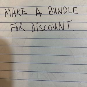 Bundle for discount